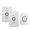 thumbnail image 2 of ZZkhGO Wireless Doorbell with 61 Chimes, Long Range Remote Control Doorbell, IP66 Weatherproof Smart Door Chime for Home Office, 2 of 7