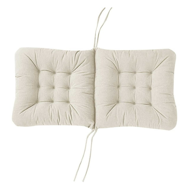 Yhmxh Cojín de respaldo para asiento, cojín lumbar para oficina, cojín de asiento para personas sedentarias, cojín de asiento de invierno