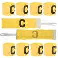 thumbnail image 3 of 10 piezas Ejercio de Juego de Cabecera de Fútbol Brassard Pasta Brazalete Elástica Bobinado Palabra C Con Tela Elérstica de Nylon Para Tendencias Deportivas, 3 of 7