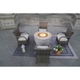thumbnail image 3 of Patio Propane Fire Pit Table with Four Chairs, 3 of 4