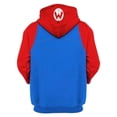 thumbnail image 4 of COOL Super Mario Bros 3D Sudadera Con Capucha Manga Larga Unisex Adulto Cosplay Luigi Kuba Fire Dragon Top Suéter Casual Oversize Pul, 4 of 4