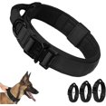 thumbnail image 2 of Kunmingshisd Collar táctico para perros con asa de control y collar con hebilla de metal, ajustable, adecuado para perros de todos los tamaños, así como perros de trabajo especiales (M), 2 of 5