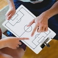 thumbnail image 1 of Tablero de entrenamiento de fútbol Entrenadores de fútbol Portapapeles profesional portátil con marcador borrable Portapapeles de fútbol de doble cara, 1 of 8
