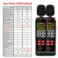 thumbnail image 3 of TFixol Portable Digital Sound Level Meter with Backlit LCD, A/C Weighting, Fast/Slow Mode, 30-130dB Range, Data Hold, Max/Min Display, Auto Shutdown, Low Battery Indicator, ZL82B with 1000mAh Battery, 3 of 6
