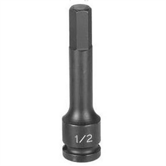 Grey Pneumatic 1/2" Drive x 3/4" Hex Driver 4" Length