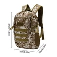 thumbnail image 3 of Mochilas Mochilas Militares Unisex Mochilas De Senderismo De Gran Capacidad (Camuflaje Del Desierto), 3 of 8