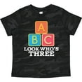 thumbnail image 3 of Inktastic 3rd Birthday 3 Year Old Alphabet Boys or Girls Toddler T-Shirt, 3 of 5