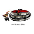 thumbnail image 3 of Tira De Luz Led Para Portón Trasero De Camión Barra de luz de freno 12V Barra de luz de parachoques suave para vehículo Jeep RV SUV (1,2 m), 3 of 8