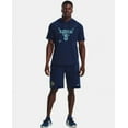 thumbnail image 4 of Under Armour Project Rock Short Sleeve Hoodie Men Size Medium, 4 of 4