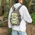 thumbnail image 4 of AUXDIQ Hiking Backpack 12L Lightweight Backpack Travel Daypack for Women Men Green, 4 of 6