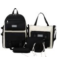 thumbnail image 4 of HNMKIU Backpack For Women Large Capacity School Bag With 5 Piece Set Lightweight Bookbag For Students ,WH1, 4 of 4