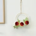 thumbnail image 2 of FeiFu Realistic Silk Flower Head Supplies Faux Blossomes Components Handmade Decor Floral Design Embellishment Simulation Flower Decoration, 2 of 5