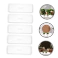 thumbnail image 5 of Soimiss 5pcs Planter Water Tray Saucer For Potted Plants White PP For Indoor Gardening, 5 of 8