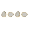 thumbnail image 3 of Qarigey Pendientes de botón joyería elegante decoración estilo Simple mujer elegante pendientes de botón adorno de vestir femenino regalo de tipo 23 2piezas Qarigey CBP385603, 3 of 5