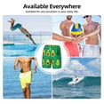 thumbnail image 7 of Kdxio Cartoon Fruit Print Men'S Swim Trunks With Compression Liner 7 Inch Inseam Quick Dry Swim Shorts, 7 of 7