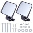 thumbnail image 1 of Shisuyan Miroir Latéral Limitant les Vibrations en Plastique Lot de 2 7.1x6.9In, 1 of 8
