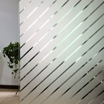 Luxshiny Glass Door Privacy Film Opaque Design 1 Roll Office Decoration