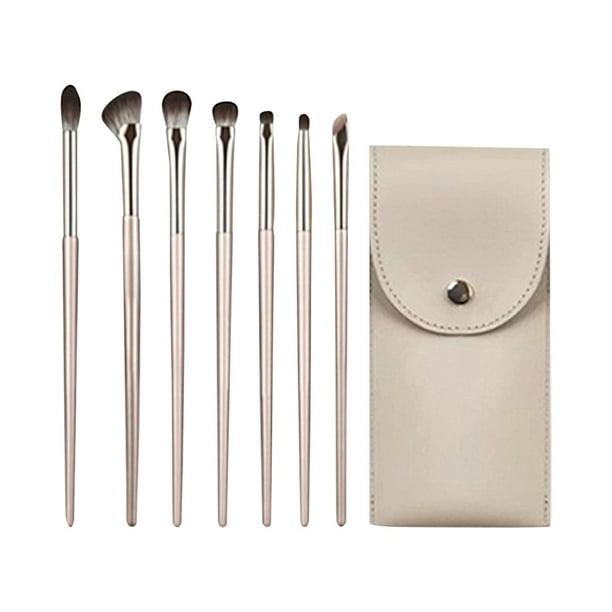 Set de pinceles de maquillaje para ojos 5/8/10/13. Pinceles de sombra de ojos suaves y que no se pegan a la piel. Estuche de almacenamiento portátil. Detalles de coloración para principiantes