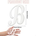thumbnail image 4 of Chicmine Decorative Lettering White Alphabet Letters Decor Letter Charms Bag Accessories Alphabet 3D Letters Charms Decoration for DIY Handbag, 4 of 11