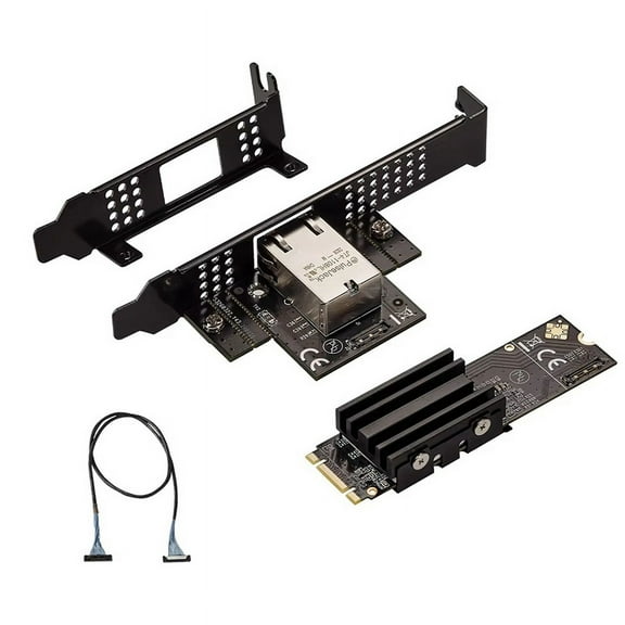 M.2 B M Single-Port 10GbE Network Card RJ45 Ethernet Network Adapter AQC113 Industrial Control Grade Server Network Card