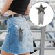 thumbnail image 2 of Parche con forma de estrella brillante para planchar, con diamantes de imitación, accesorio decorativo para bolsos., 2 of 5