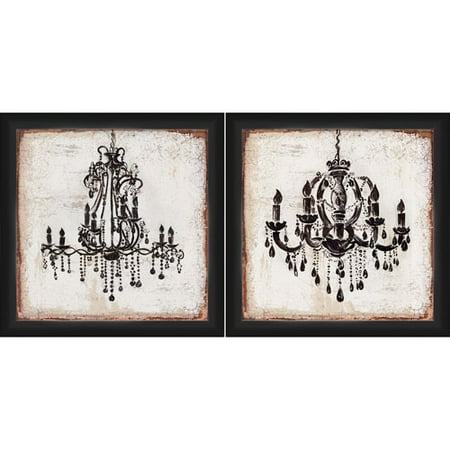 Chandelier Wall Art framed graphic "chandelier" wall art, 14" x 14", set of 2 Chandelier Wall Art framed graphic "chandelier" wall art, 14" x 14", set of 2