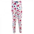thumbnail image 5 of Touched by Nature Baby, Toddler, Big Kids and Youth Girl Organic Cotton Leggings 4pk, Garden Floral, 12-18 Months, 5 of 5