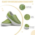 thumbnail image 2 of Kids Slip On Sneakers Girls Boys Glitter Shoes Low Top Toddler Canvas Casual Shoes Comfortable Sequins Walking Shoes, 2 of 6