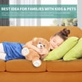 thumbnail image 3 of Latest Checkered 4 Pieces Couch Covers for 3 Cushion Couch Extra Large High Stretch Thickened Sofa Cover for Dogs Pets Anti Slip Furniture Protector Sofa Slipcovers (X Large, Orange), 3 of 7
