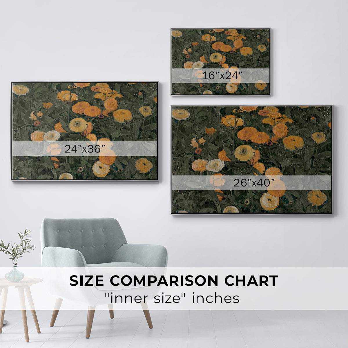 Vintage Botanical Print-LXXV By Wexford Home Framed in Silver Wood Gallery Wrapped Canvas 25 in. x 37 in.