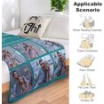 thumbnail image 6 of Custom Photo Blankets Using My Own Photos Personalized Throw Blanket with Pictures Text Customized Blanket for Adults Mom Dad Family Dog Kids Friends Lover Personalized Memorial Gift 60"x80", 6 of 6