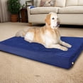 thumbnail image 4 of Dog Bed Extreme Comfort Memory Foam Dog Bed  Rectangle Pat Sleeping Mat with Lining and Machine Washable Durable Cover  Black, 4 of 4