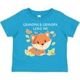 thumbnail image 3 of Inktastic Grandma and Grandpa Love Me- Little Fox Boys or Girls Toddler T-Shirt, 3 of 5