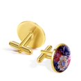 thumbnail image 3 of Petal Flower Stylish Men's Cufflinks for Formal Attire | Stainless Steel | for Business Meetings, 3 of 6