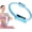 Blue, variant on Magic Pilates Ring Fitness Circle for Yoga & Fitness, Durable Foam Handles, Resistance Circle for Toning Arms, Thighs, Legs & Core Strength Training