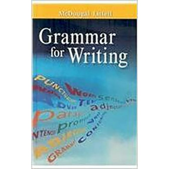 Mllit08 Grammar for Writing Gr 6 (Hardcover)