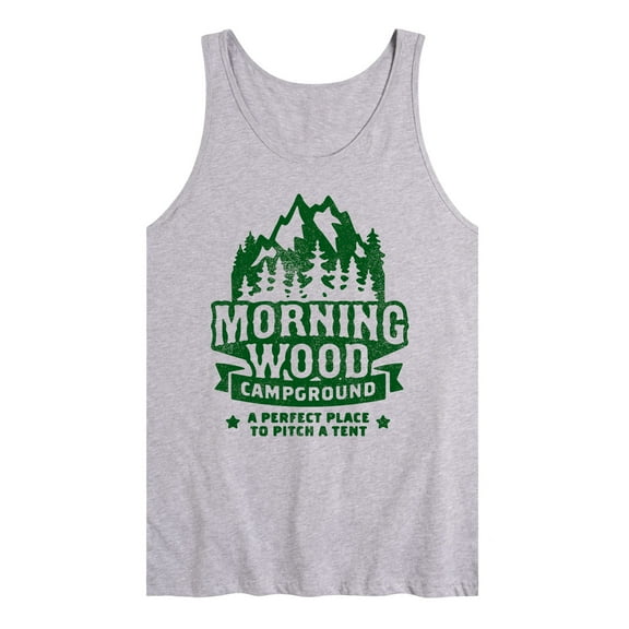Instant Message - Morning Wood - Mens Jersey Graphic Tank