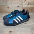 thumbnail image 1 of Ad-id-as Originals Superstar GW5919 Legacy Teal Core Black Purple Men's Size 11 US, 1 of 6