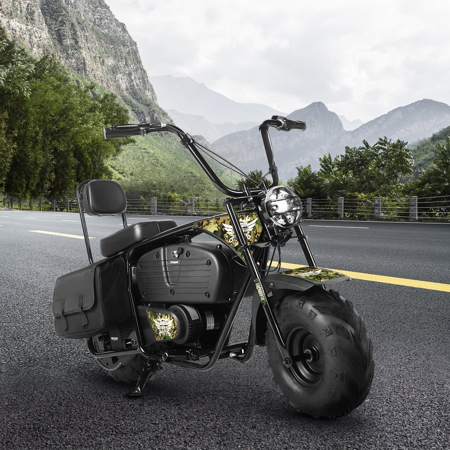 Easy Riding On An Electric Mini-Chopper - webBikeWorld