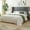 Grey, variant on Allewie Full Size Velvet Platform Bed Frame with Vertical Tufted Wingback Headboard, Easy Assembly, Under Bed Storage, No Box Spring Required, Modern Style, Grey