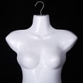 thumbnail image 4 of Maniquí colgante con torso femenino, largo, hueco en la espalda, para vestido, ligero, para tiendas minoristas, estante de exhibición de ropa, 4 of 8