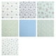 7Pcs Bricolage à la Main Floral Impression Quilting Couture Tissu de Coton Tissu d'Artisanat – image 3 sur 10