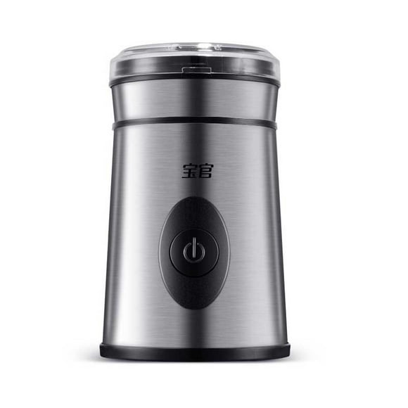 Electric Coffee Grinder 50g Spice Grinder 200W Stainless Steel Grain Mills Grinder for Coffee, Beans, Nuts, Cereals, Spices and Flax Seeds