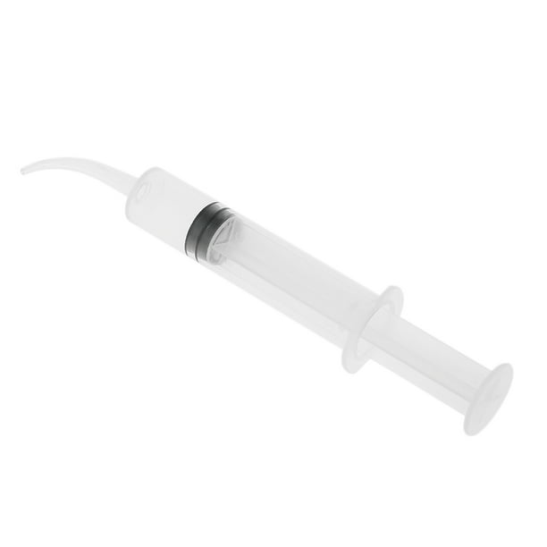 Seringue dentaire de 12 ml, seringue en plastique Seringue d'alimentation  jetable pour le nettoyage des soins dentaires et les laboratoires  scientifiques de jardin Distributeur de mesure de liquide