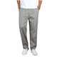 thumbnail image 2 of Pantalones cargo de longitud completa para hombre, deportivos, informales, con bolsillo, cordón y cremallera, color liso, cintura elástica, 2 of 6