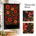 thumbnail image 3 of Fall Floral Garden Flag, Autumn Harvest Flower Yard Flag, Thanksgiving Seasonal Decor, Single‑Sided Printed Flag for Outdoor Porch Patio Lawn Yard Home Decoration, 3 of 6