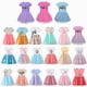 thumbnail image 2 of 2022 Disney Encanto película Madrigal Niñas Vestido de verano unicornio dibujos animados estampado malla princesa Vestido Casual Vestido niños ropa 8T Gao Jinjia LED, 2 of 2