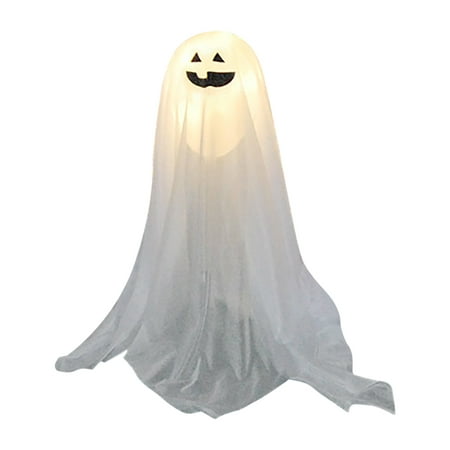 

RBCKVXZ Halloween Decorations Indoor Outdoor on Clearance Halloween LED Lights Emitting White Ghostly Ground Insertion Horror Courtyard Outdoor Party Decoration Props 19.7 Halloween Decor Outdoor