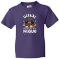 thumbnail image 3 of Inktastic Protected by a Dachshund Dog Youth T-Shirt, 3 of 5
