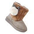 thumbnail image 2 of Botines de invierno para niña, marrón, chiporro, refugios, tabla de tallas, 2 of 4